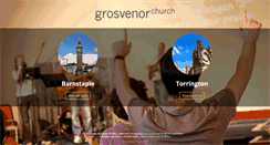 Desktop Screenshot of grosvenorchurch.org.uk